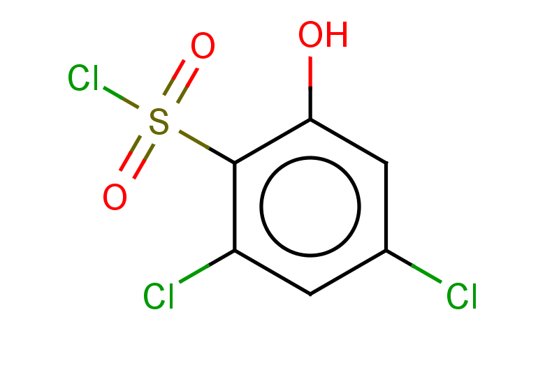 2,4-dichloro-6-hydroxybenzene-1-sulfonyl chloride