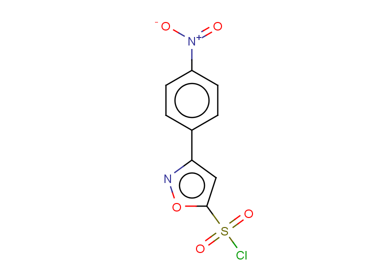3-(4-nitrophenyl)-1,2-oxazole-5-sulfonyl chloride