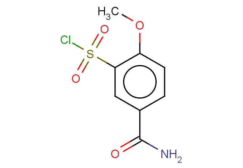 5-carbamoyl-2-methoxybenzene-1-sulfonyl chloride