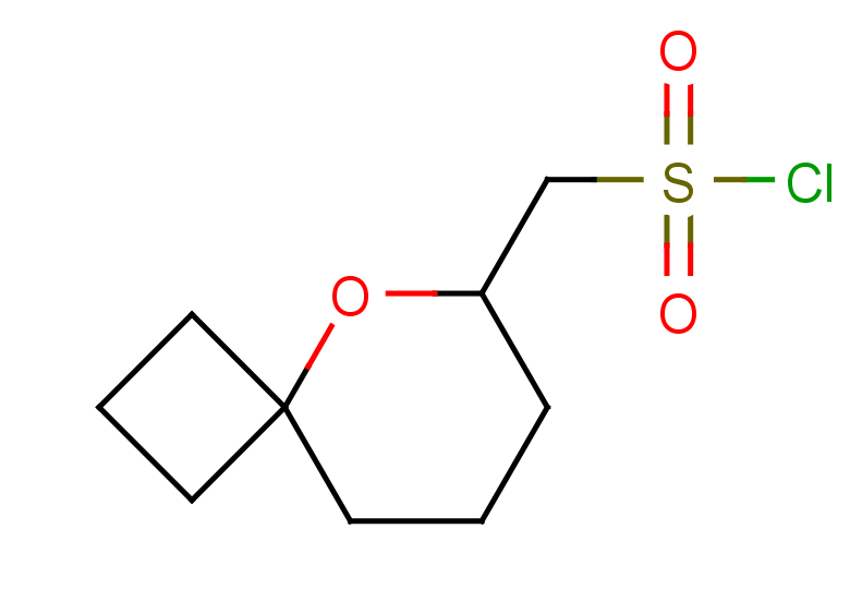 {5-oxaspiro[3.5]nonan-6-yl}methanesulfonyl chloride