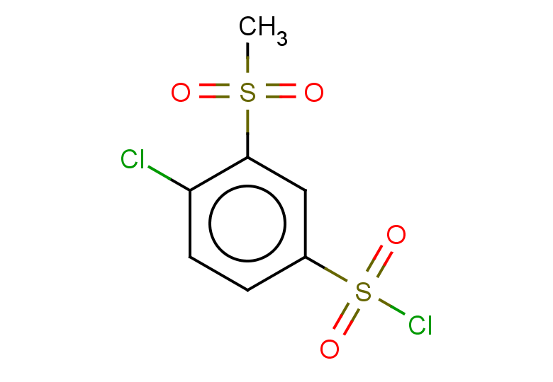 4-chloro-3-methanesulfonylbenzene-1-sulfonyl chloride