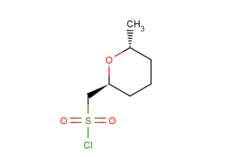 rac-[(2R,6S)-6-methyloxan-2-yl]methanesulfonyl chloride