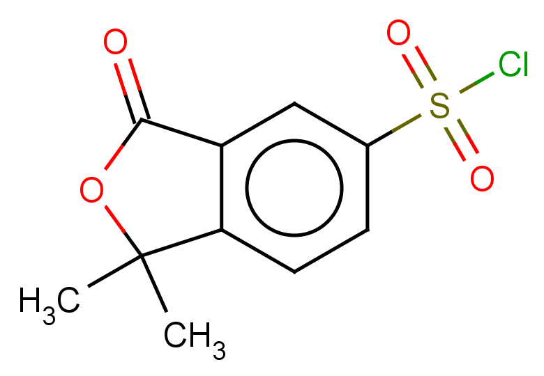 1,1-dimethyl-3-oxo-1,3-dihydro-2-benzofuran-5-sulfonyl chloride