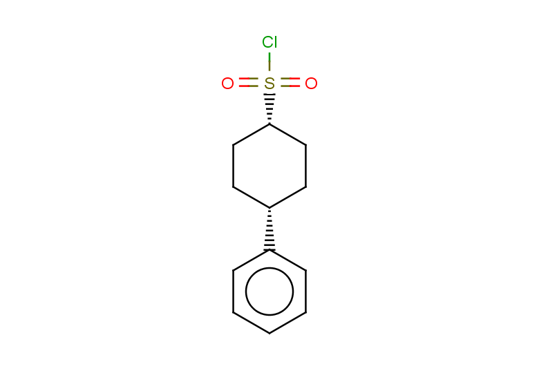 (1s,4s)-4-phenylcyclohexane-1-sulfonyl chloride, cis