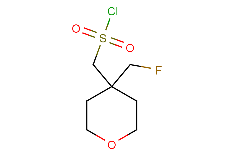 [4-(fluoromethyl)oxan-4-yl]methanesulfonyl chloride