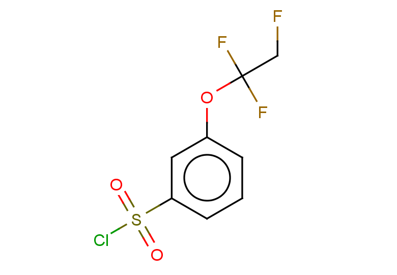 3-(1,1,2-trifluoroethoxy)benzene-1-sulfonyl chloride