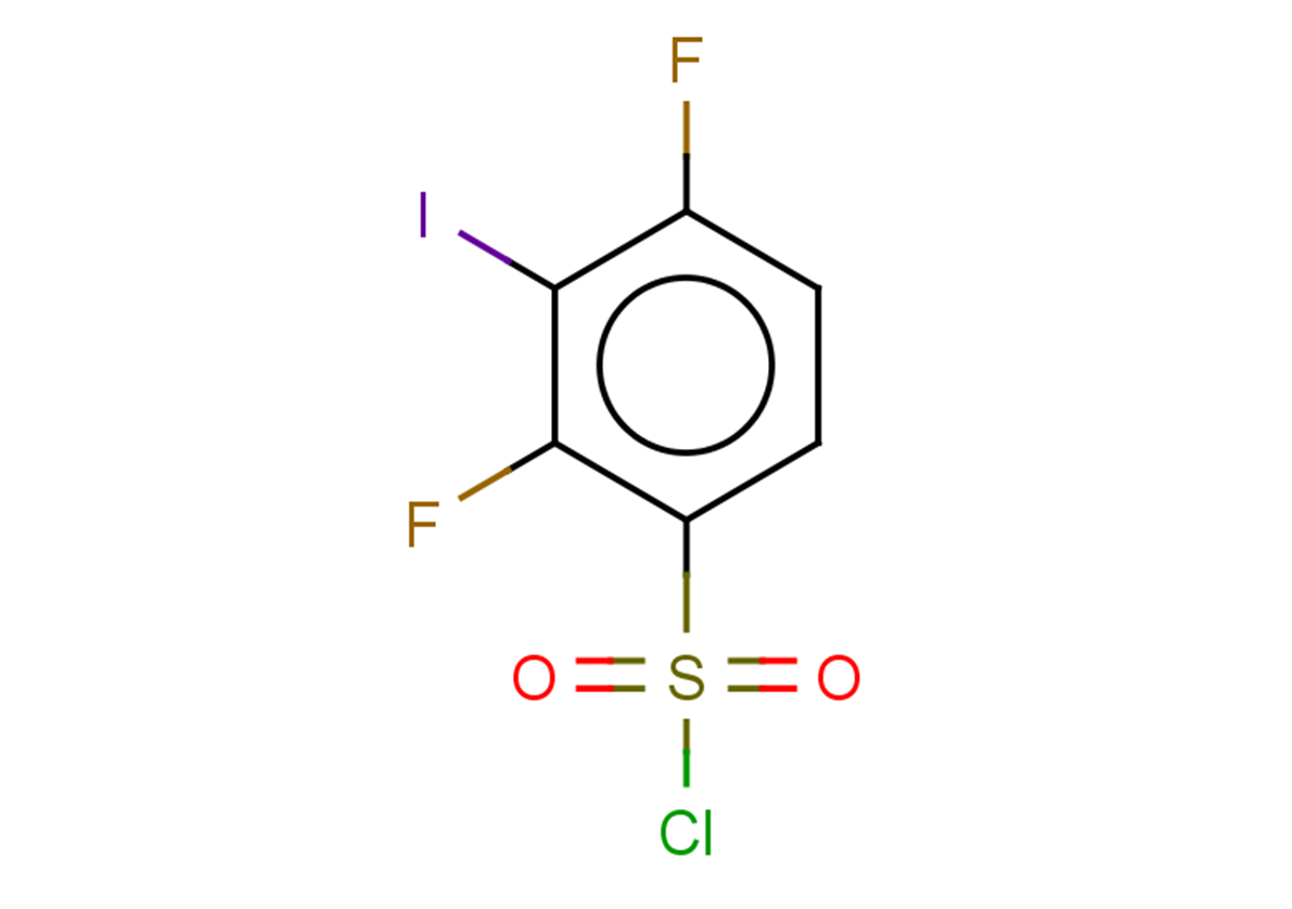 2,4-difluoro-3-iodobenzene-1-sulfonyl chloride