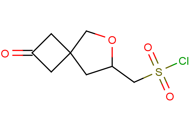 {2-oxo-6-oxaspiro[3.4]octan-7-yl}methanesulfonyl chloride
