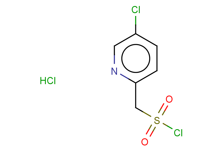 (5-chloropyridin-2-yl)methanesulfonyl chloride hydrochloride