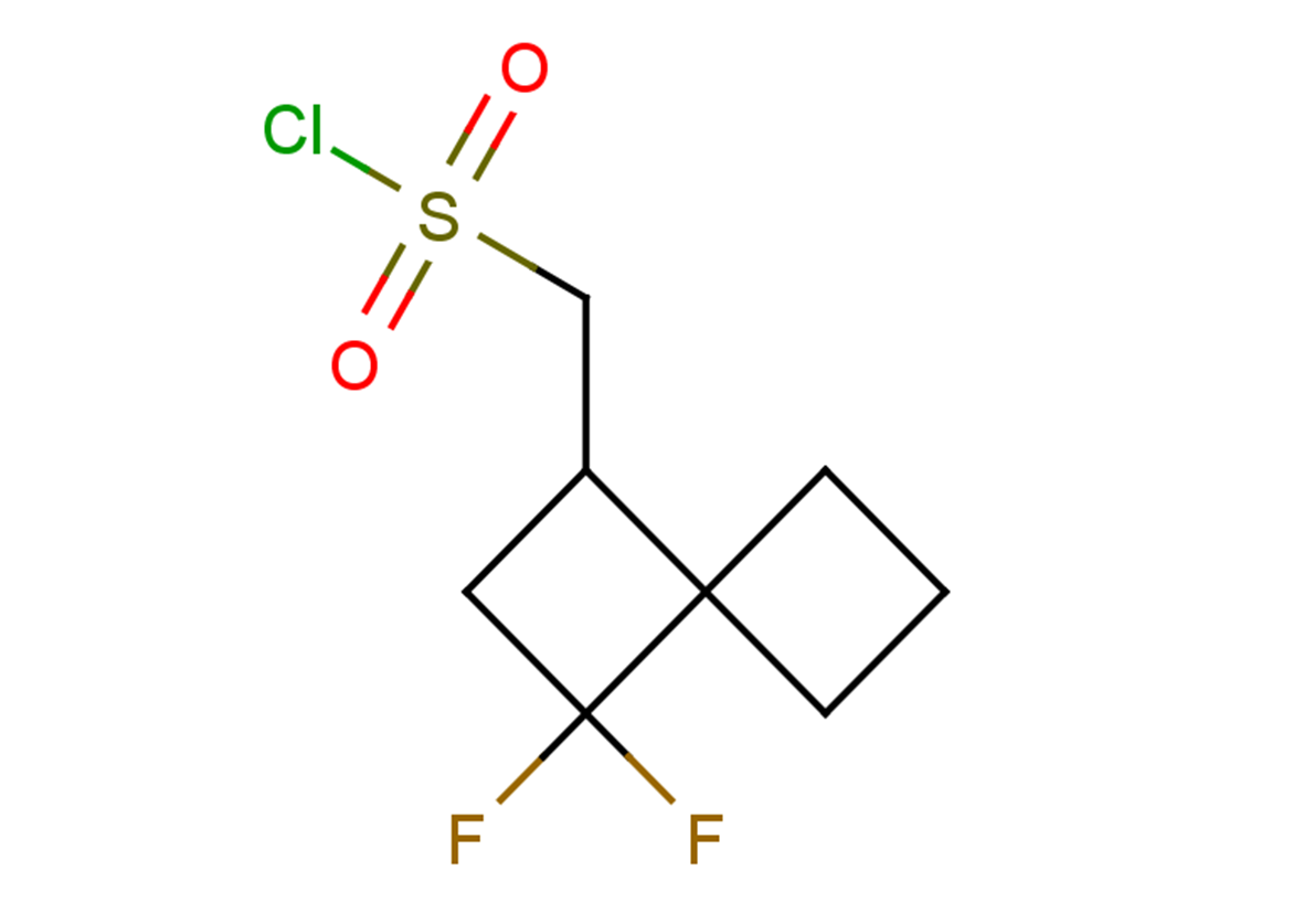 {3,3-difluorospiro[3.3]heptan-1-yl}methanesulfonyl chloride