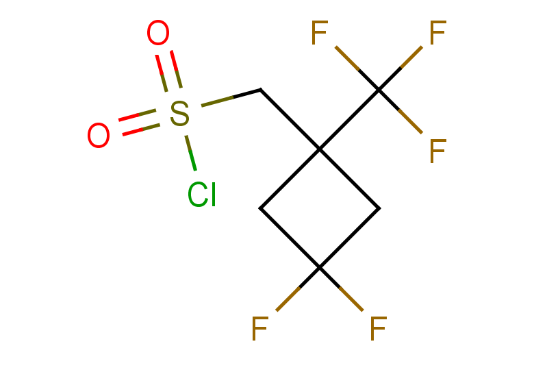 [3,3-difluoro-1-(trifluoromethyl)cyclobutyl]methanesulfonyl chloride