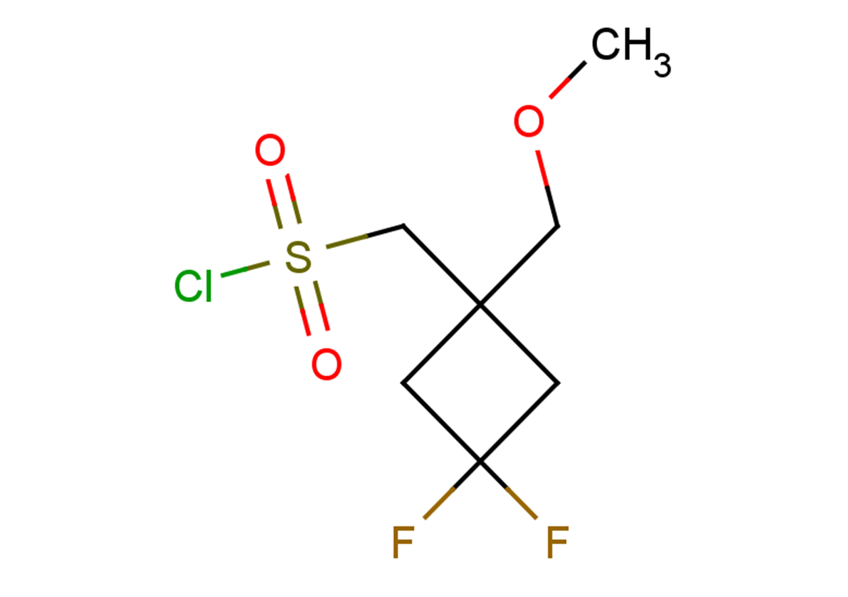 [3,3-difluoro-1-(methoxymethyl)cyclobutyl]methanesulfonyl chloride