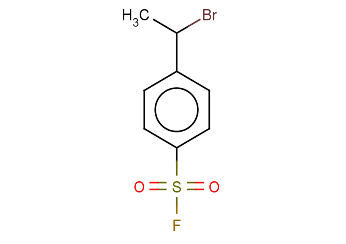 4-(1-bromoethyl)benzene-1-sulfonyl fluoride