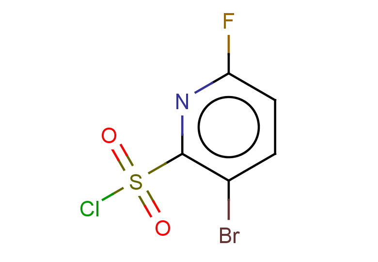 3-bromo-6-fluoropyridine-2-sulfonyl chloride