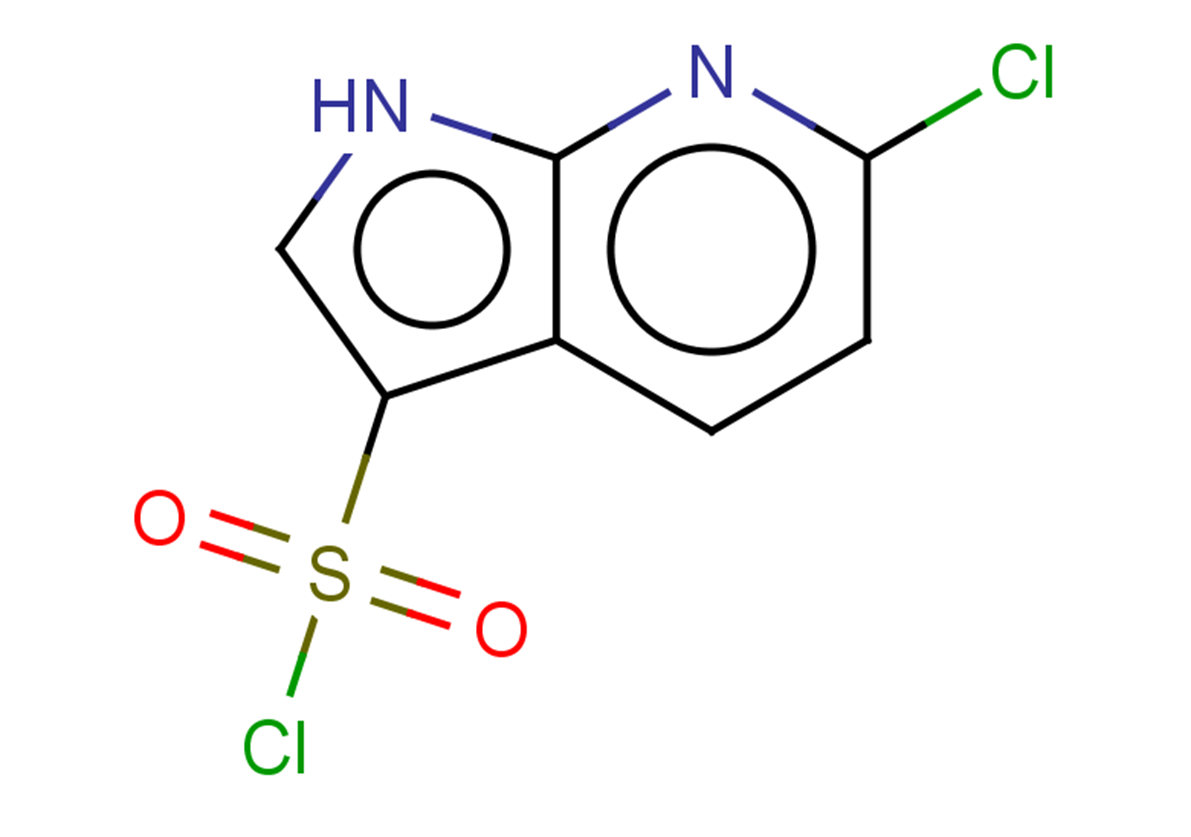 6-chloro-1H-pyrrolo[2,3-b]pyridine-3-sulfonyl chloride