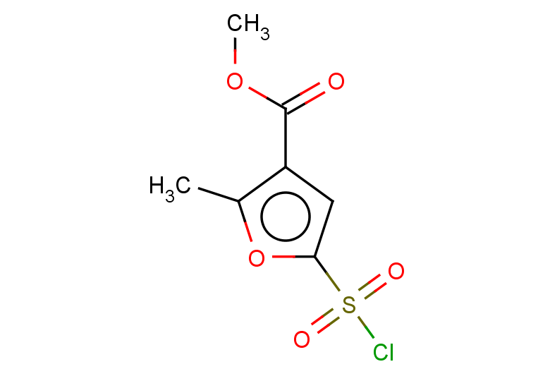 methyl 5-(chlorosulfonyl)-2-methylfuran-3-carboxylate