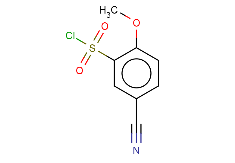 5-cyano-2-methoxybenzene-1-sulfonyl chloride