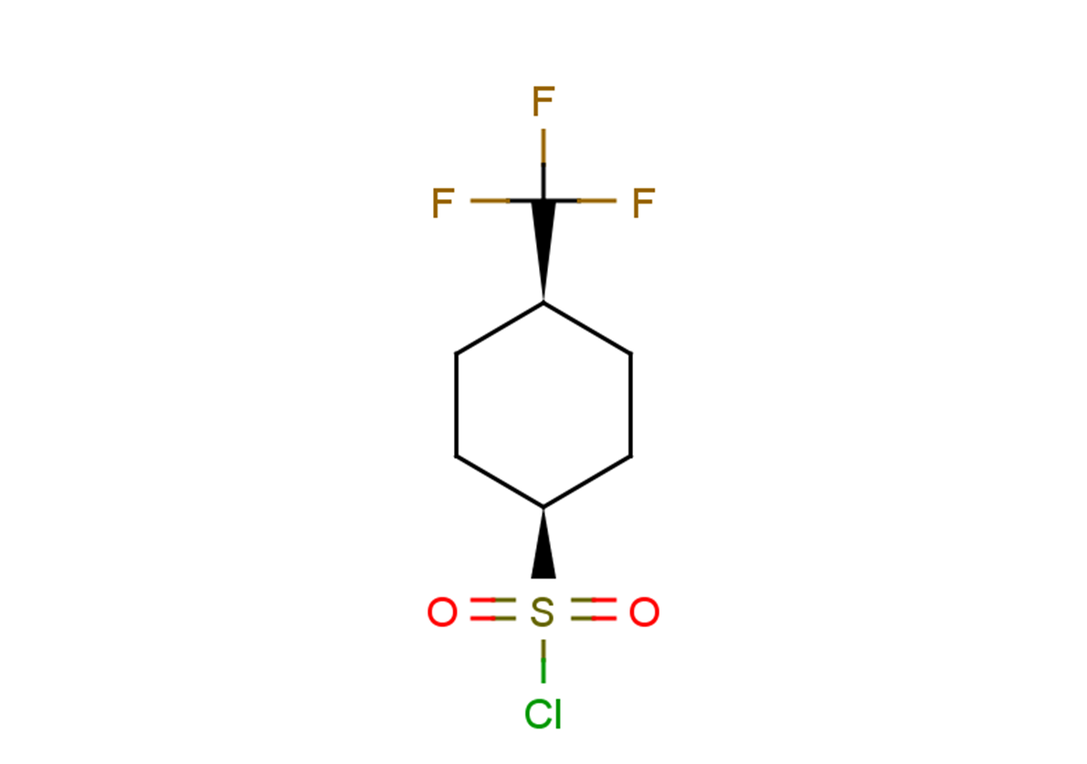 (1s,4s)-4-(trifluoromethyl)cyclohexane-1-sulfonyl chloride, cis