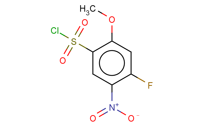 4-fluoro-2-methoxy-5-nitrobenzene-1-sulfonyl chloride