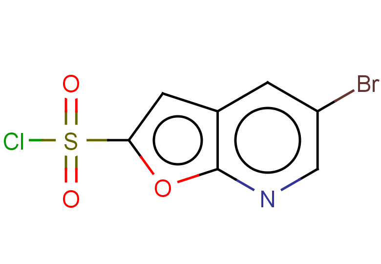 5-bromofuro[2,3-b]pyridine-2-sulfonyl chloride