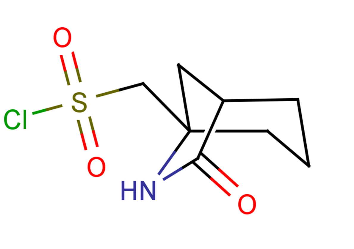 {7-oxo-6-azabicyclo[3.2.1]octan-5-yl}methanesulfonyl chloride