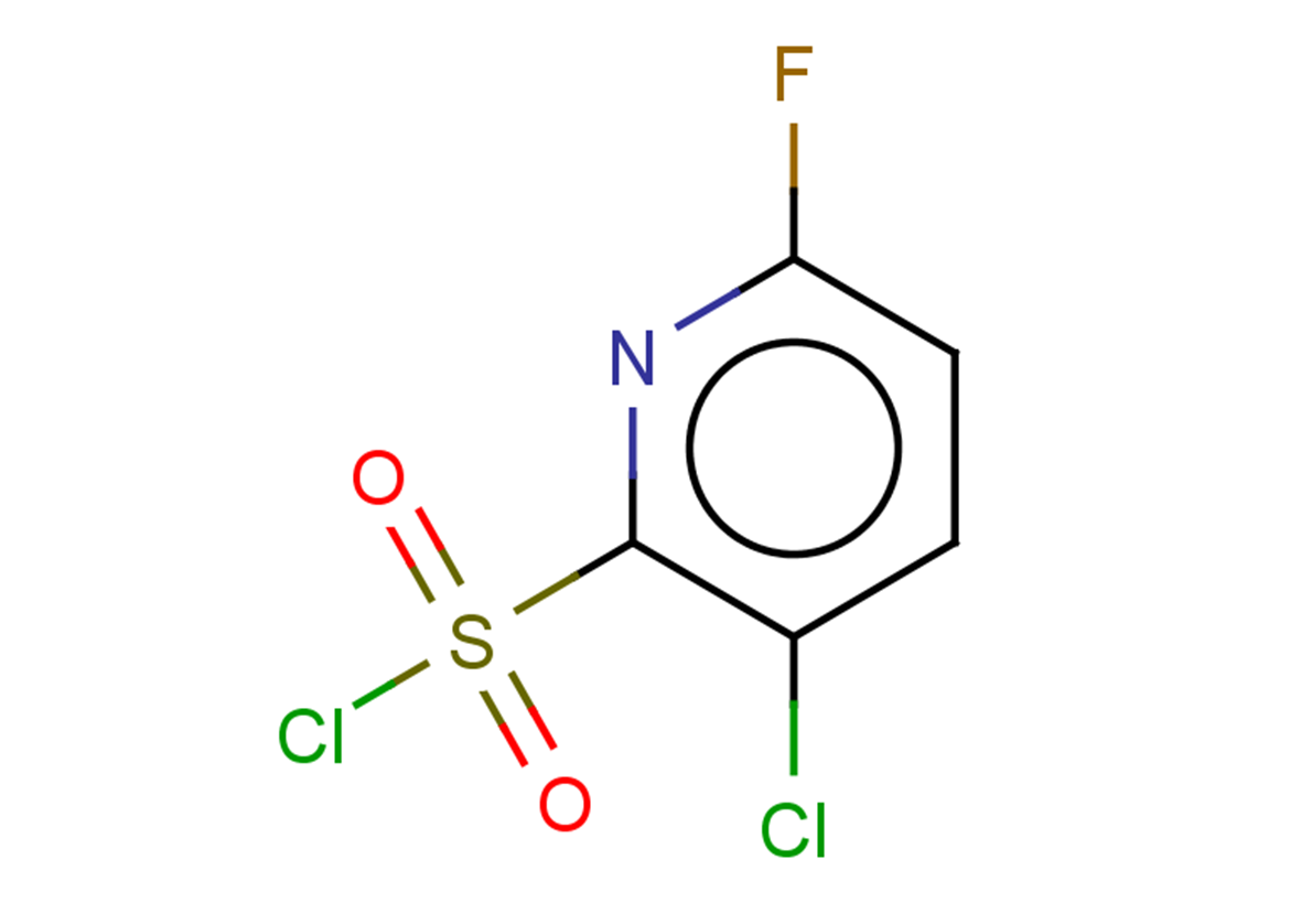 3-chloro-6-fluoropyridine-2-sulfonyl chloride