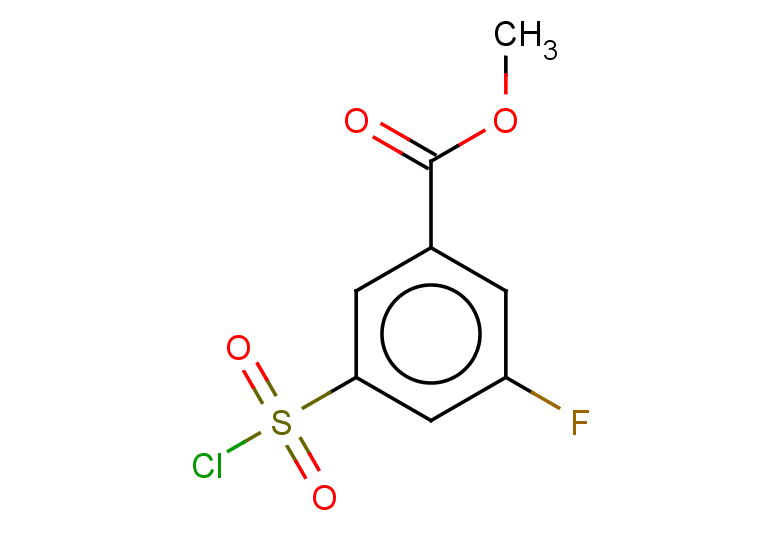 methyl 3-(chlorosulfonyl)-5-fluorobenzoate