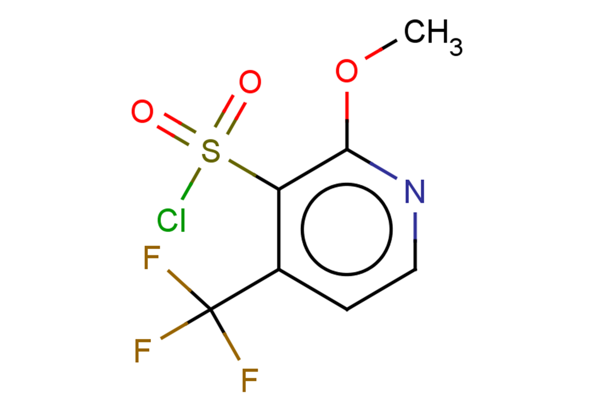 2-methoxy-4-(trifluoromethyl)pyridine-3-sulfonyl chloride