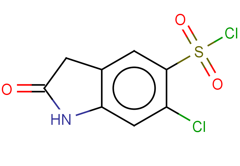 6-chloro-2-oxo-2,3-dihydro-1H-indole-5-sulfonyl chloride