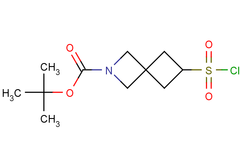 tert-butyl 6-(chlorosulfonyl)-2-azaspiro[3.3]heptane-2-carboxylate