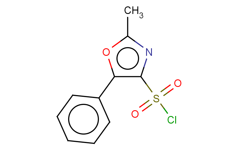 2-methyl-5-phenyl-1,3-oxazole-4-sulfonyl chloride