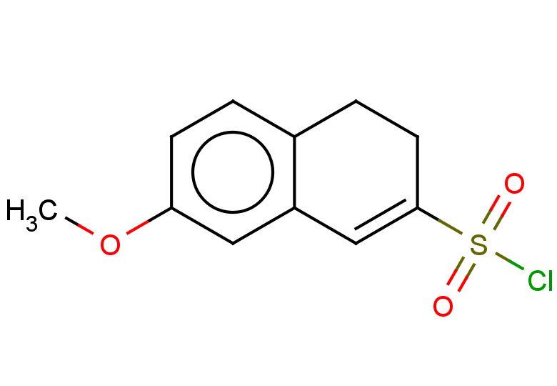 7-methoxy-3,4-dihydronaphthalene-2-sulfonyl chloride