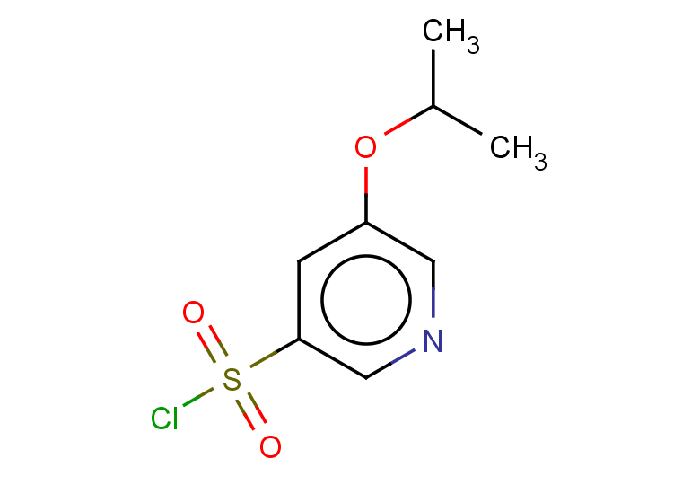 5-(propan-2-yloxy)pyridine-3-sulfonyl chloride