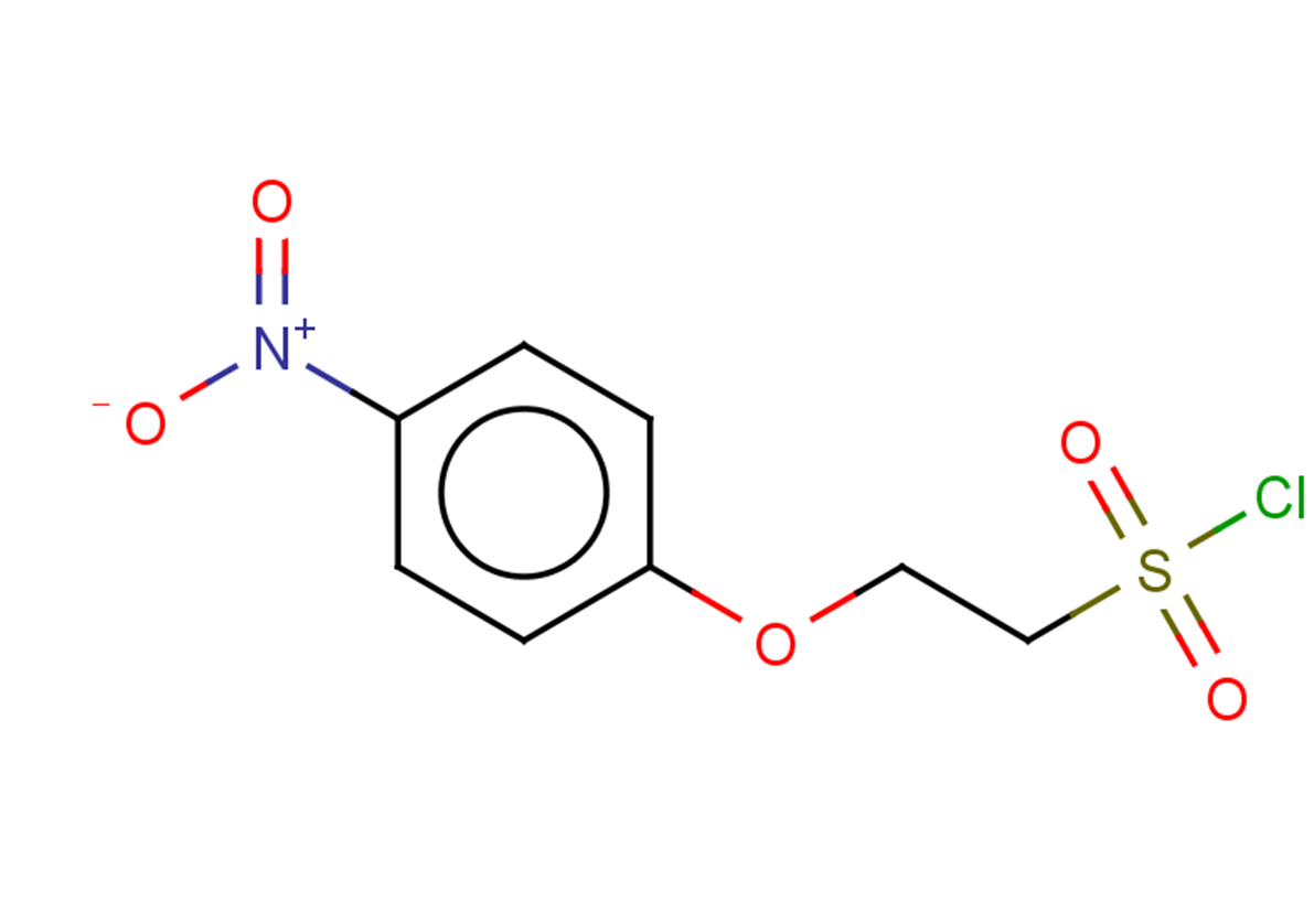 2-(4-nitrophenoxy)ethane-1-sulfonyl chloride