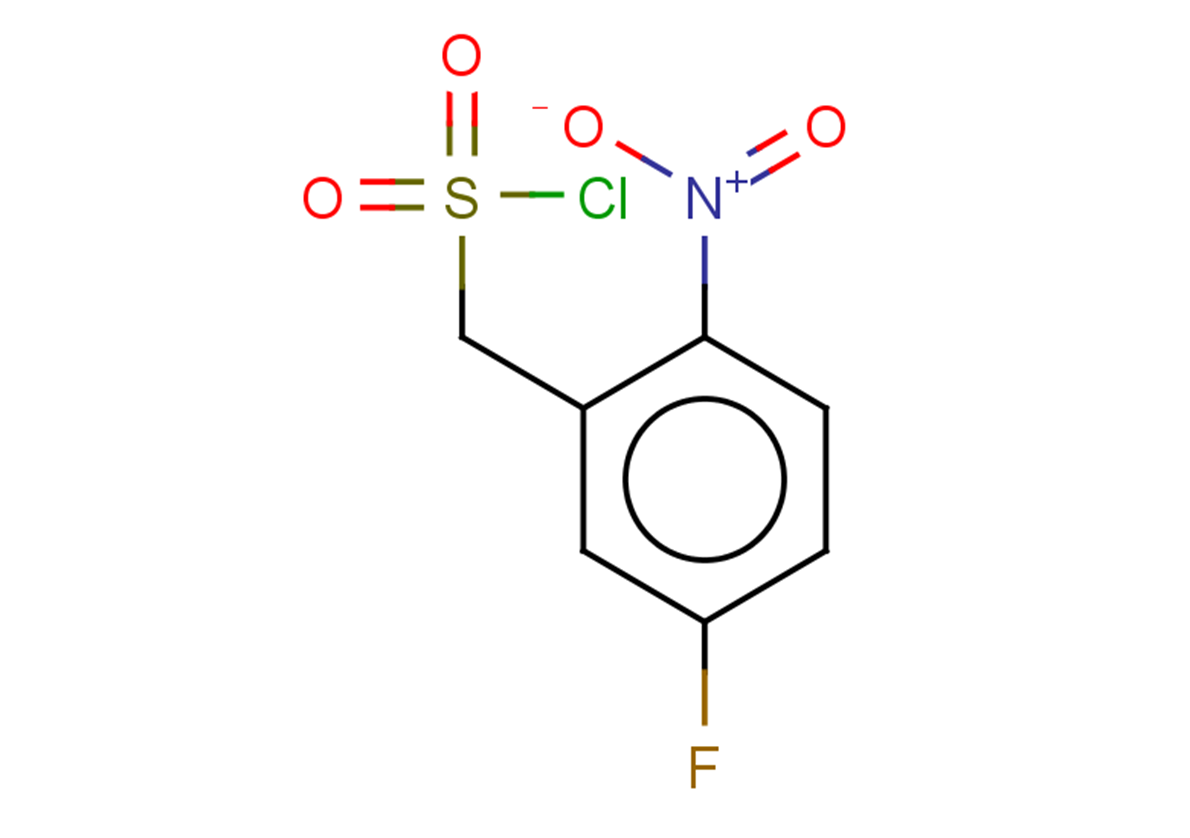 (5-fluoro-2-nitrophenyl)methanesulfonyl chloride