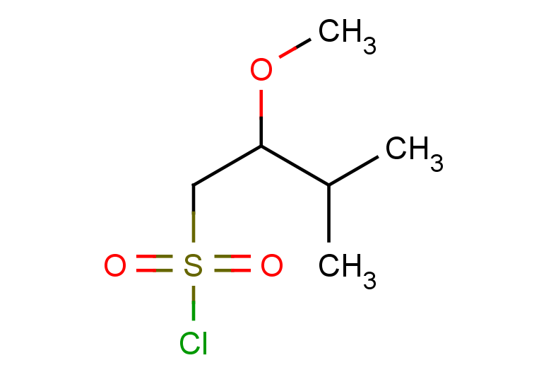 2-methoxy-3-methylbutane-1-sulfonyl chloride