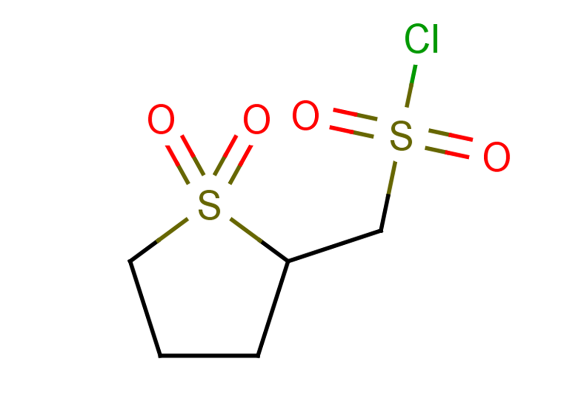 (1,1-dioxo-1lambda6-thiolan-2-yl)methanesulfonyl chloride