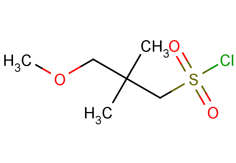 3-methoxy-2,2-dimethylpropane-1-sulfonyl chloride