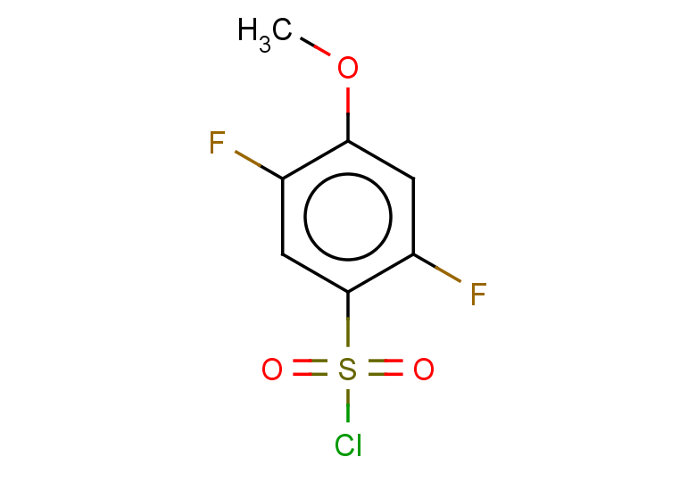 2,5-difluoro-4-methoxybenzenesulfonyl chloride