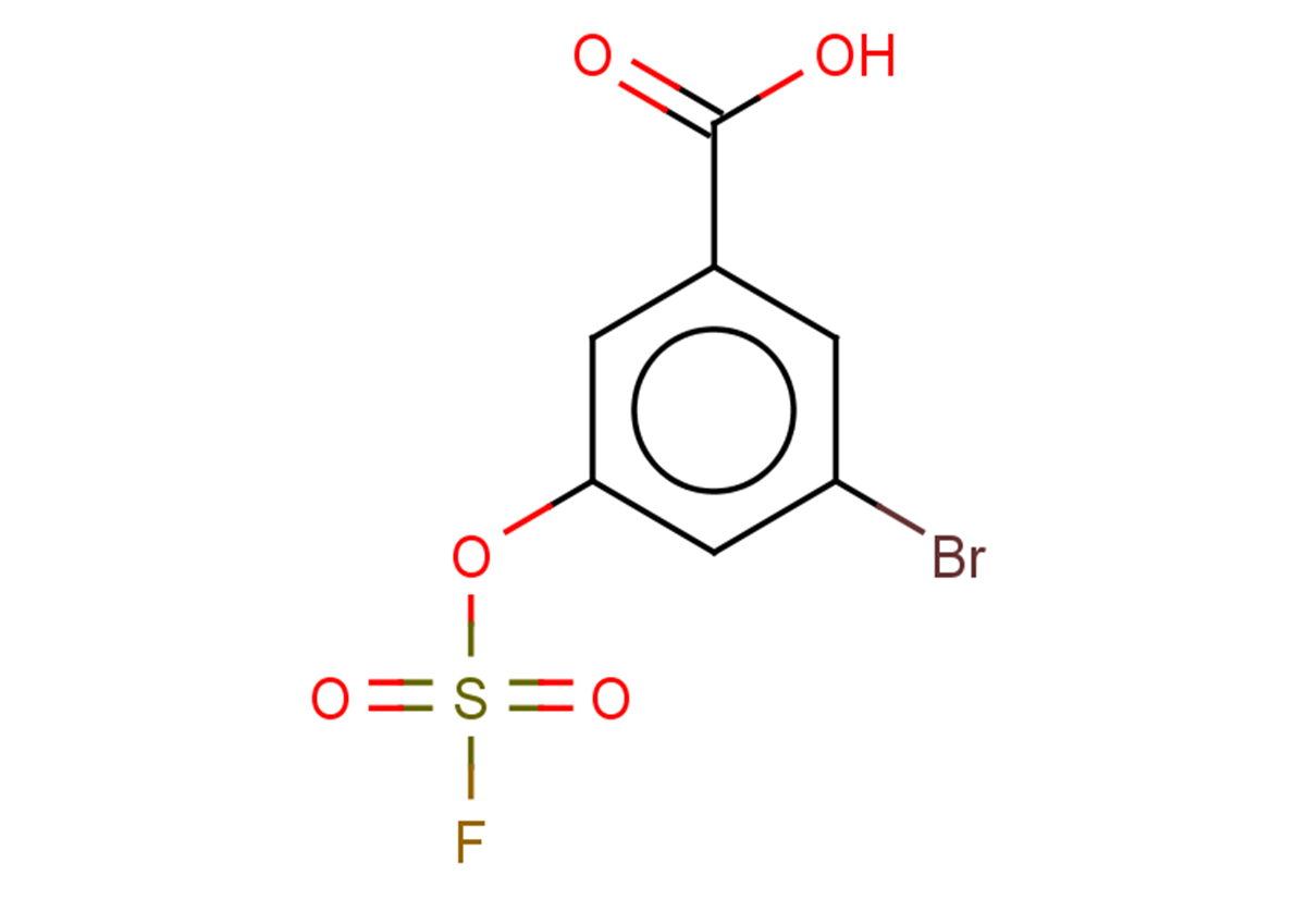 3-bromo-5-[(fluorosulfonyl)oxy]benzoic acid