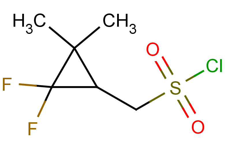 (2,2-difluoro-3,3-dimethylcyclopropyl)methanesulfonyl chloride