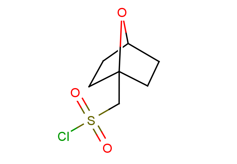 {7-oxabicyclo[2.2.1]heptan-1-yl}methanesulfonyl chloride
