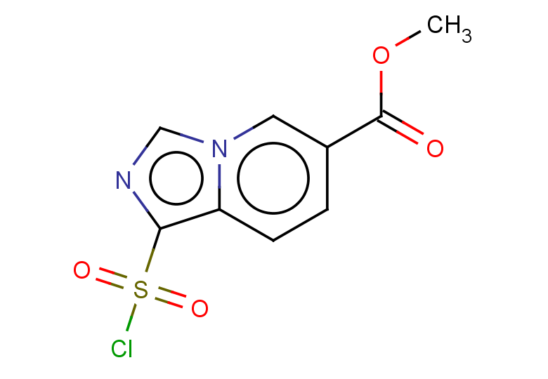 methyl 1-(chlorosulfonyl)imidazo[1,5-a]pyridine-6-carboxylate