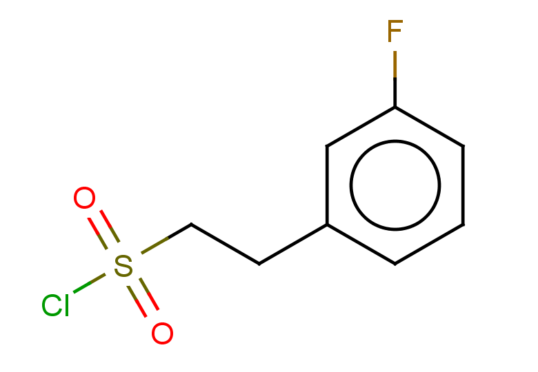 2-(3-fluorophenyl)ethanesulfonyl chloride