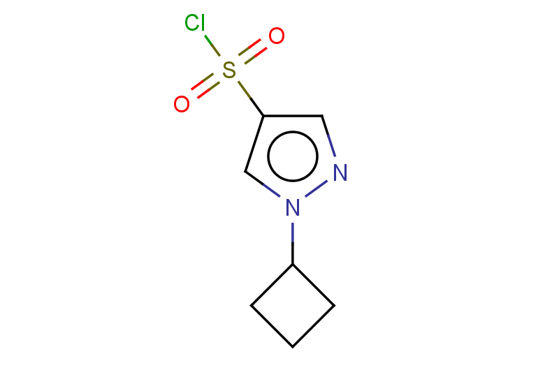 1-cyclobutyl-1H-pyrazole-4-sulfonyl chloride
