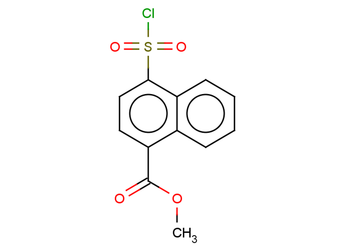 methyl 4-(chlorosulfonyl)naphthalene-1-carboxylate