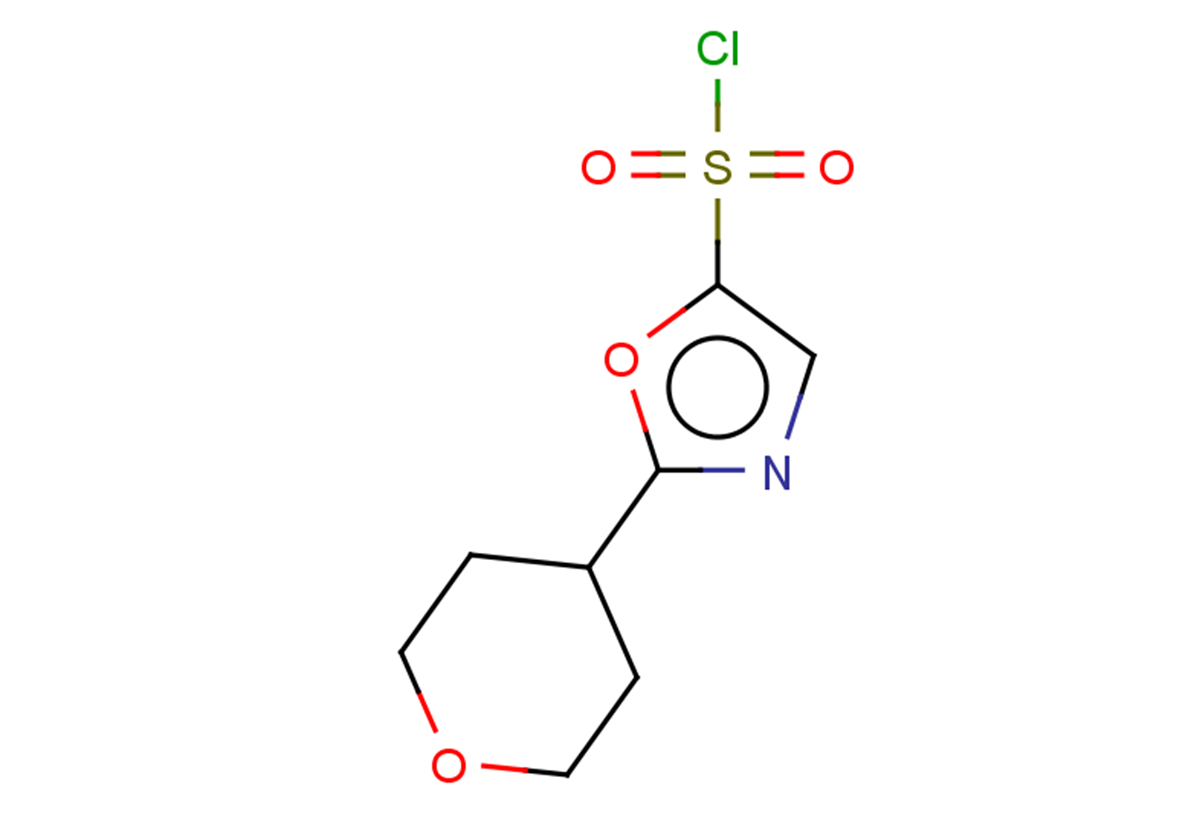 2-(oxan-4-yl)-1,3-oxazole-5-sulfonyl chloride