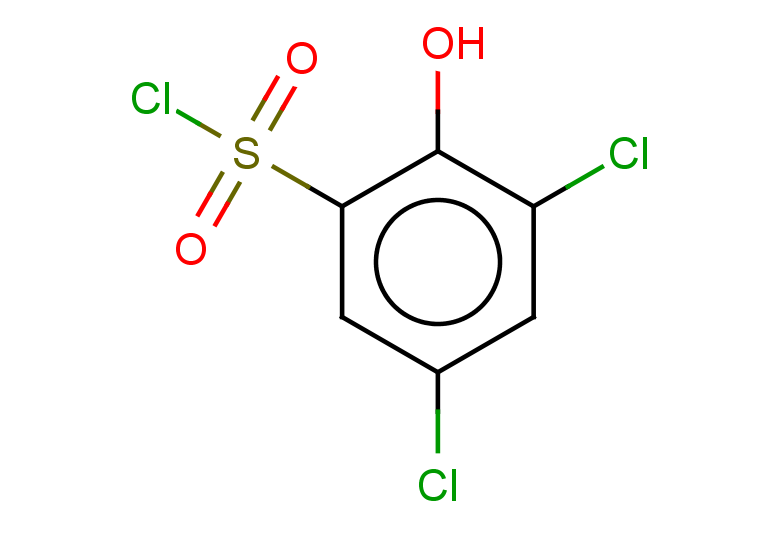 3,5-dichloro-2-hydroxybenzene-1-sulfonyl chloride