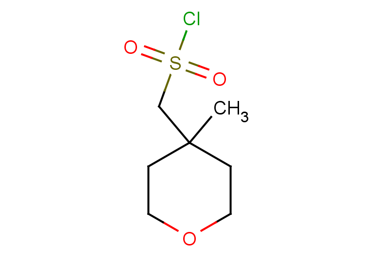 (4-methyloxan-4-yl)methanesulfonyl chloride