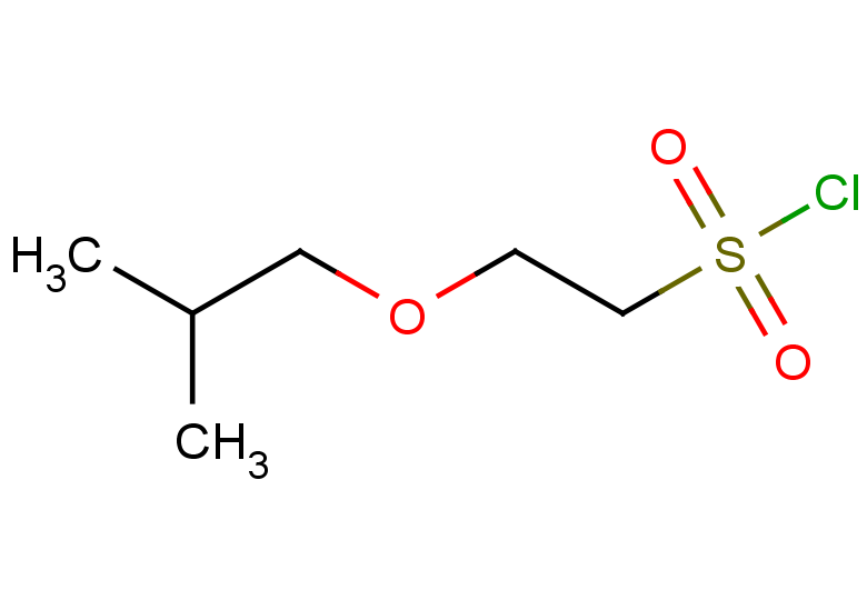 2-(2-methylpropoxy)ethane-1-sulfonyl chloride